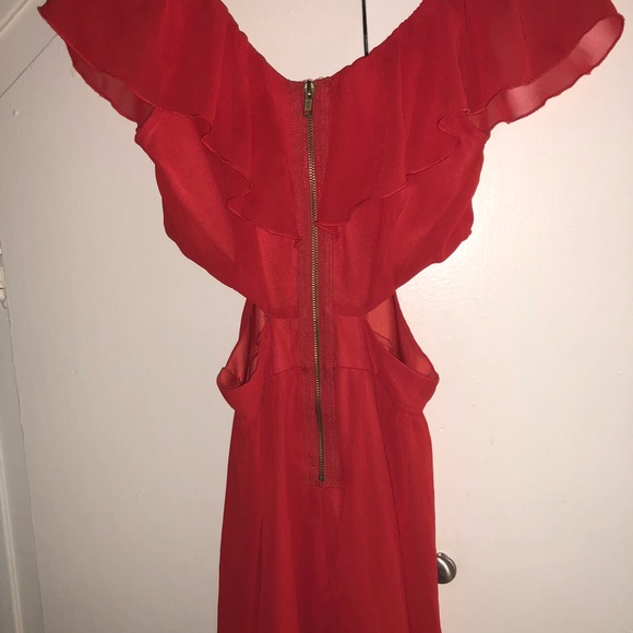 Sexy Red Dress - Picture 3 of 3